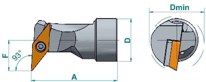 K25-SVUCL16 hlava vyvrtávaku